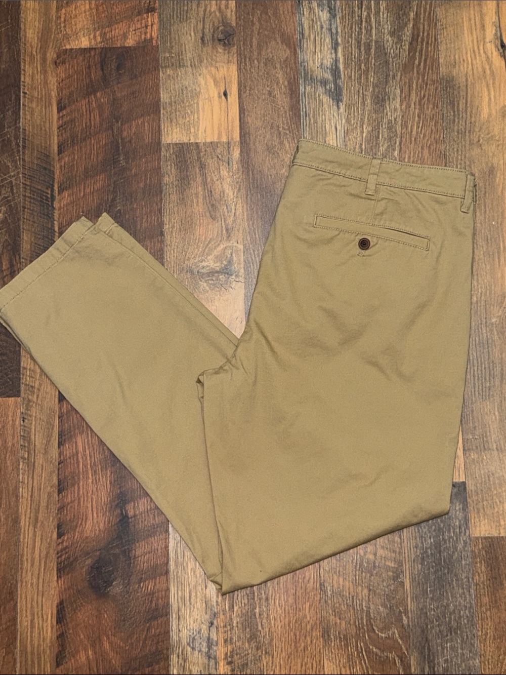 Weatherproof Vintage Men’s Khaki Chino Pants 38x32 Stretch Straight Leg